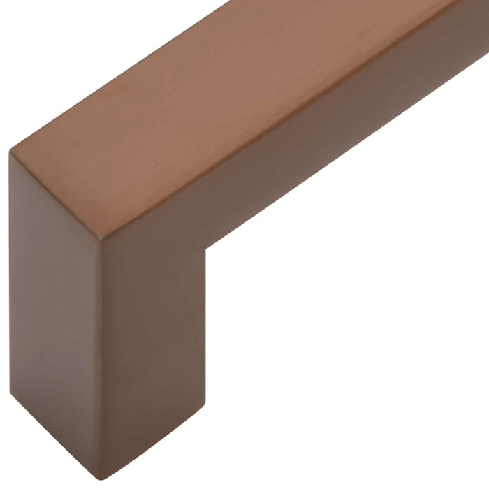 Mânere de dulap, 10 buc., bronz, 64 mm, oțel inoxidabil WALTI