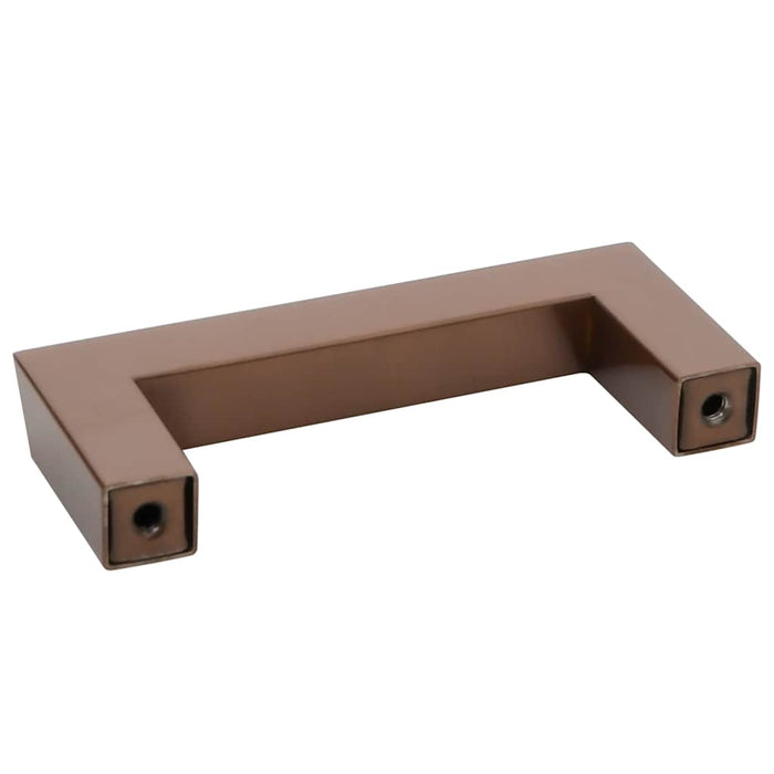 Mânere de dulap, 10 buc., bronz, 96 mm, oțel inoxidabil - WALTI WALTI