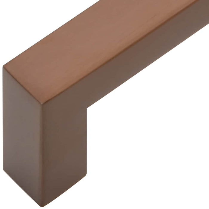 Mânere de dulap, 10 buc., bronz, 96 mm, oțel inoxidabil - WALTI WALTI