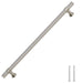Mânere de dulap, 5 buc., argintiu, 224 mm, oțel inoxidabil - WALTI WALTI