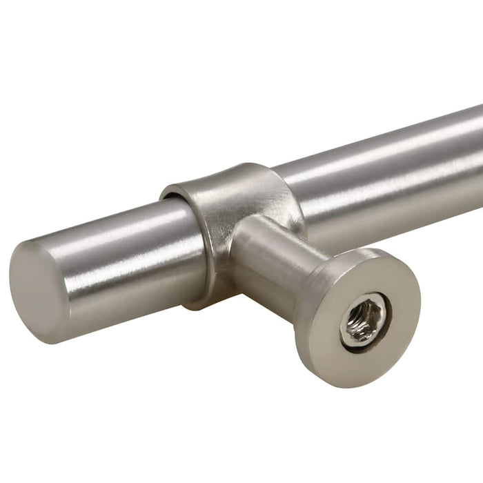 Mânere de dulap, 5 buc., argintiu, 320 mm, oțel inoxidabil - WALTI WALTI