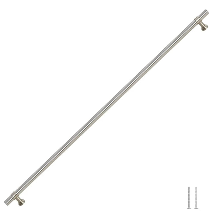 Mânere de dulap, 5 buc., argintiu, 480 mm, oțel inoxidabil - WALTI WALTI
