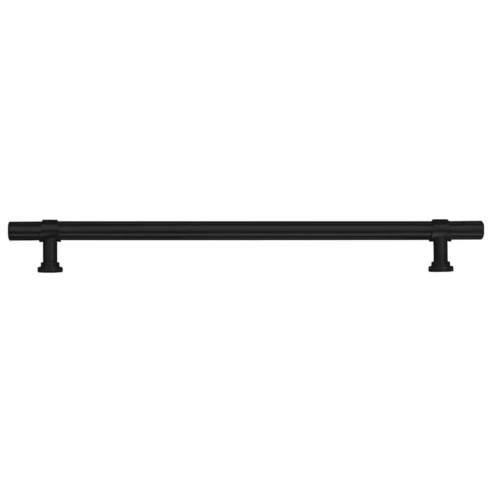 Mânere de dulap, 5 buc., negru, 224 mm, oțel inoxidabil - WALTI WALTI