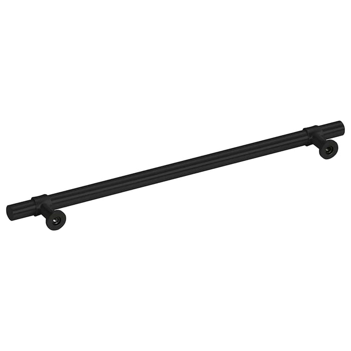 Mânere de dulap, 5 buc., negru, 224 mm, oțel inoxidabil - WALTI WALTI