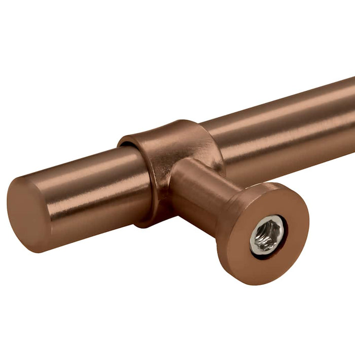 Mânere de dulap, 5 buc., bronz, 224 mm, oțel inoxidabil - WALTI WALTI