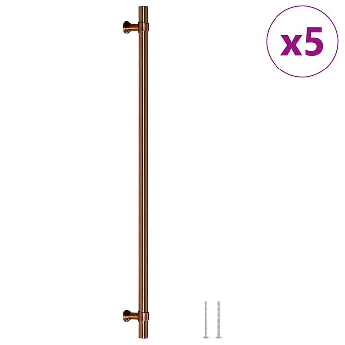 Mânere de dulap, 5 buc., bronz, 320 mm, oțel inoxidabil - WALTI WALTI