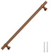 Mânere de dulap, 5 buc., bronz, 480 mm, oțel inoxidabil - WALTI WALTI