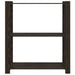 Suport depozitare 3 niveluri, negru, 80x38x90cm, lemn masiv pin - WALTI WALTI