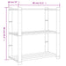 Suport depozitare 3 niveluri, negru, 80x38x90cm, lemn masiv pin - WALTI WALTI