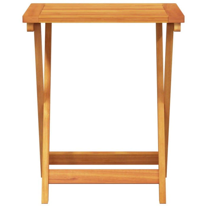 Set mobilier grădină pliabil, 3 piese, lemn masiv acacia - WALTI WALTI