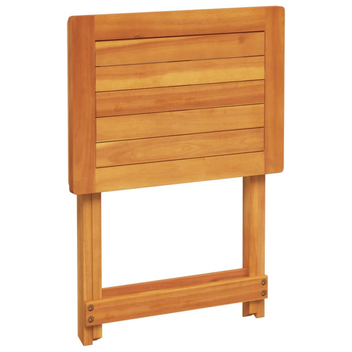 Set mobilier grădină pliabil, 3 piese, lemn masiv acacia - WALTI WALTI