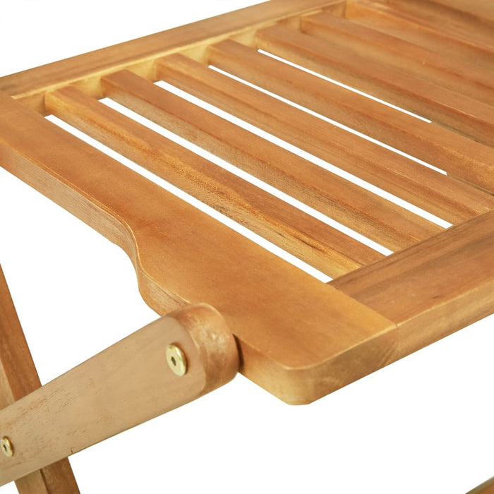 Set mobilier grădină pliabil, 3 piese, lemn masiv acacia - WALTI WALTI