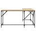 Birou, stejar sonoma, 149x149x75 cm, lemn prelucrat - WALTI WALTI