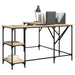 Birou, stejar sonoma, 139x139x75 cm, lemn prelucrat - WALTI WALTI