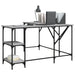 Birou, gri sonoma, 139x139x75 cm, lemn prelucrat - WALTI WALTI