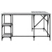 Birou, gri sonoma, 139x139x75 cm, lemn prelucrat - WALTI WALTI