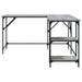 Birou, gri sonoma, 139x139x75 cm, lemn prelucrat - WALTI WALTI