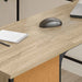 Birou, stejar sonoma, 141x141x75 cm, lemn prelucrat - WALTI WALTI