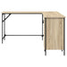 Birou, stejar sonoma, 141x141x75 cm, lemn prelucrat - WALTI WALTI