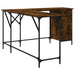Birou, stejar afumat, 141x141x75 cm, lemn prelucrat - WALTI WALTI