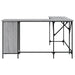 Birou, gri sonoma, 141x141x75 cm, lemn prelucrat - WALTI WALTI