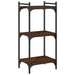 Bibliotecă 3 niveluri, stejar maro 40x30x86 cm, lemn prelucrat - WALTI WALTI