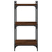 Bibliotecă 3 niveluri, stejar maro 40x30x86 cm, lemn prelucrat - WALTI WALTI