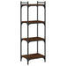 Bibliotecă 4 niveluri, stejar maro 40x30x120 cm, lemn prelucrat - WALTI WALTI