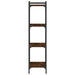 Bibliotecă 4 niveluri, stejar maro 40x30x120 cm, lemn prelucrat - WALTI WALTI