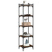 Bibliotecă 5 niveluri, stejar maro 40x30x154 cm, lemn prelucrat - WALTI WALTI