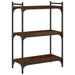 Bibliotecă cu 3 niveluri, stejar maro 60x30x86 cm lemn compozit - WALTI WALTI