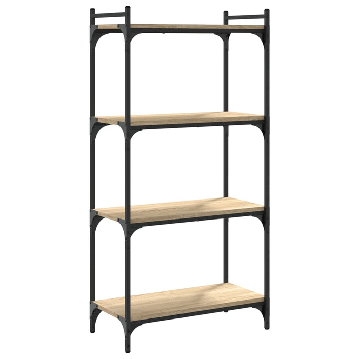 Bibliotecă 4 niveluri stejar sonoma 60x30x120 cm lemn prelucrat WALTI
