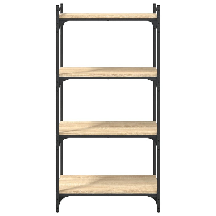 Bibliotecă 4 niveluri stejar sonoma 60x30x120 cm lemn prelucrat WALTI