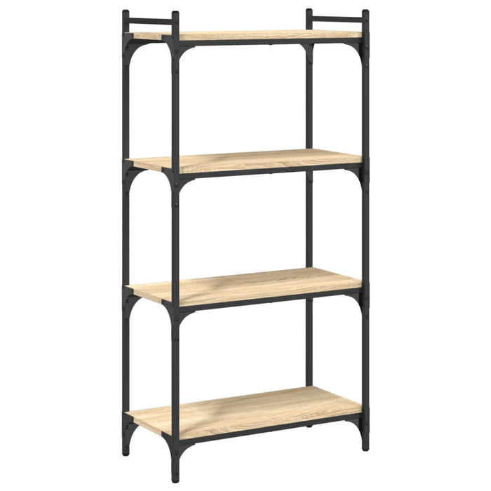 Bibliotecă 4 niveluri stejar sonoma 60x30x120 cm lemn prelucrat WALTI