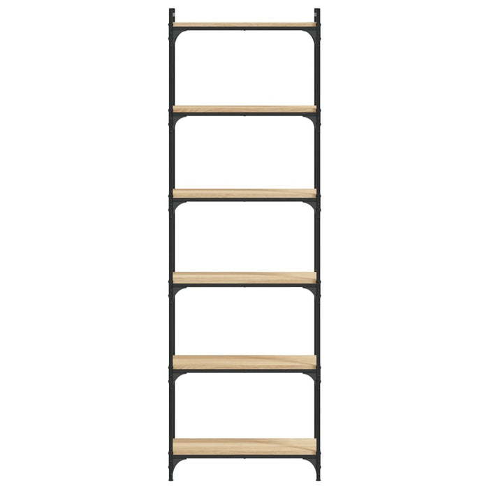 Bibliotecă 6 niveluri stejar sonoma 60x30x188 , lemn prelucrat WALTI