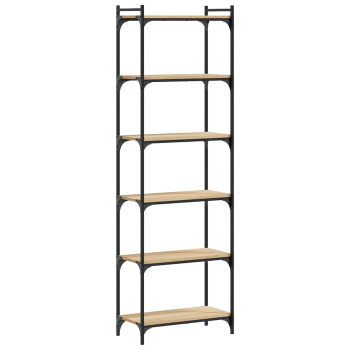 Bibliotecă 6 niveluri stejar sonoma 60x30x188 , lemn prelucrat WALTI