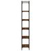 Bibliotecă 6 niveluri, stejar maro 60x30x188 cm, lemn prelucrat - WALTI WALTI