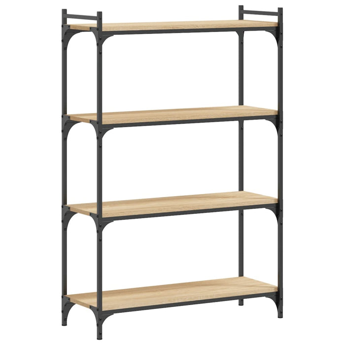 Bibliotecă 4 niveluri stejar sonoma 80x30x120 cm lemn prelucrat WALTI