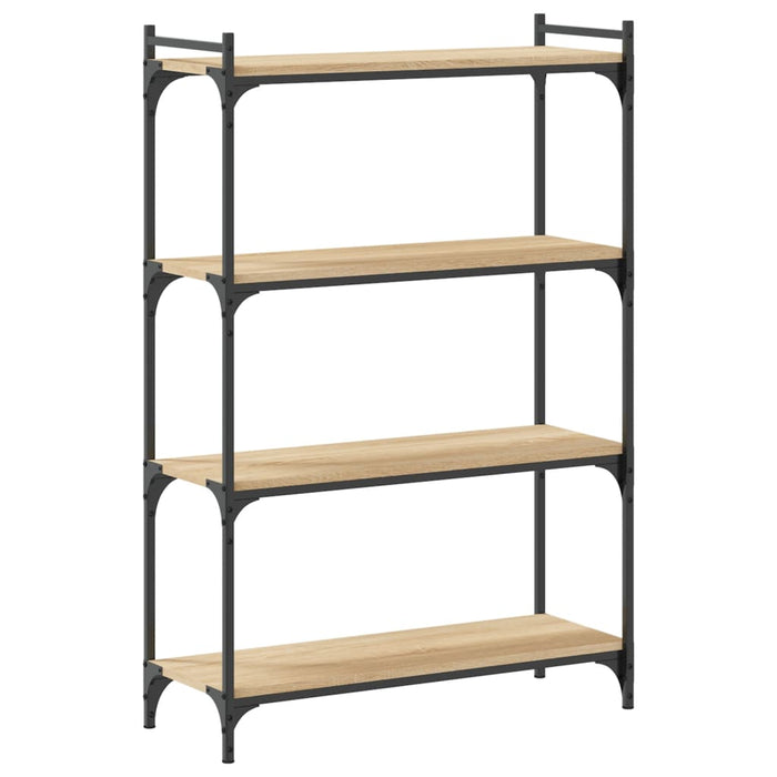 Bibliotecă 4 niveluri stejar sonoma 80x30x120 cm lemn prelucrat WALTI