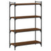 Bibliotecă 4 niveluri, stejar maro 80x30x120 cm, lemn prelucrat - WALTI WALTI