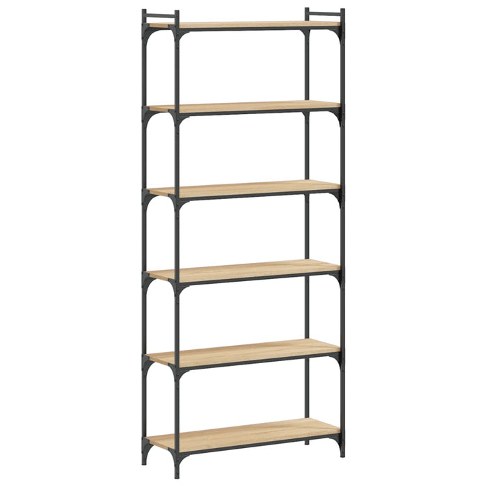 Bibliotecă 6 niveluri stejar sonoma 80x30x188 , lemn prelucrat WALTI