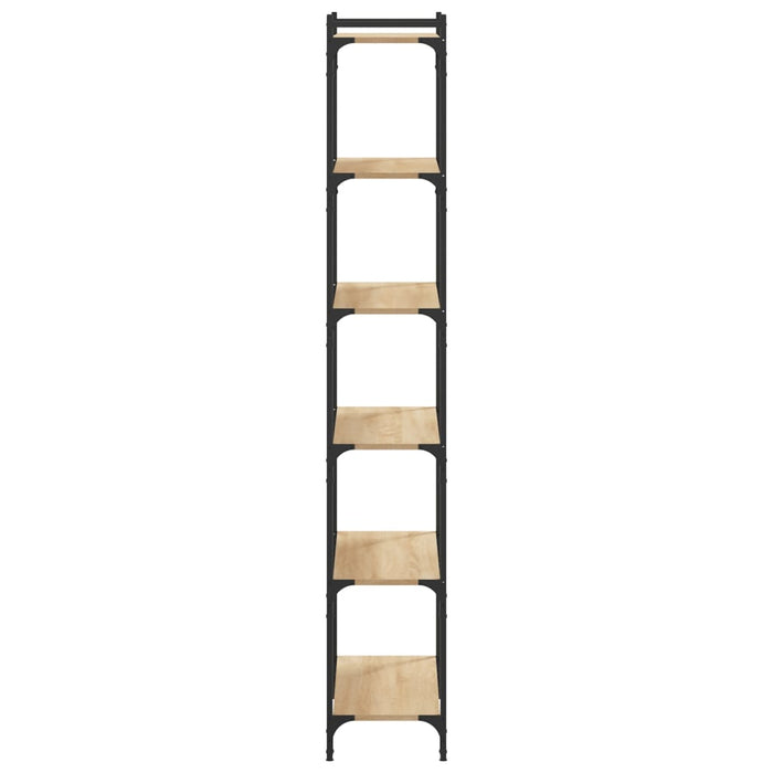 Bibliotecă 6 niveluri stejar sonoma 80x30x188 , lemn prelucrat WALTI
