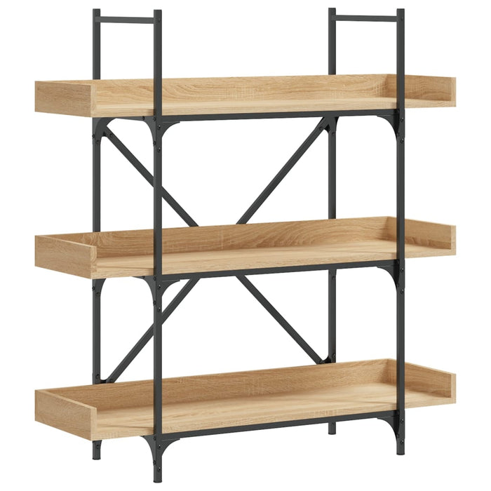 Bibliotecă 3 niveluri, stejar sonoma, 100x33x108,5 cm lemn - WALTI WALTI