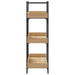 Bibliotecă 3 niveluri, stejar sonoma, 100x33x108,5 cm lemn - WALTI WALTI