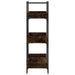 Bibliotecă 3 niveluri, stejar fumuriu, 100x33x108,5 cm, lemn - WALTI WALTI