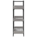 Bibliotecă 3 niveluri gri sonoma 100x33x108,5 cm lemn prelucrat - WALTI WALTI