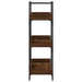 Bibliotecă 3 niveluri stejar maro 100x33x108,5cm lemn prelucrat - WALTI WALTI