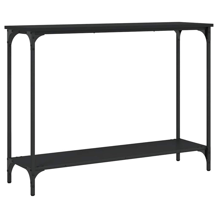 Măsuță consolă, negru, 101x30,5x75 cm, lemn compozit - WALTI WALTI