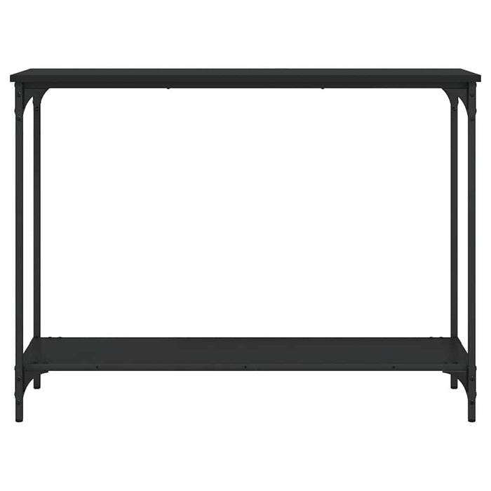 Măsuță consolă, negru, 101x30,5x75 cm, lemn compozit - WALTI WALTI