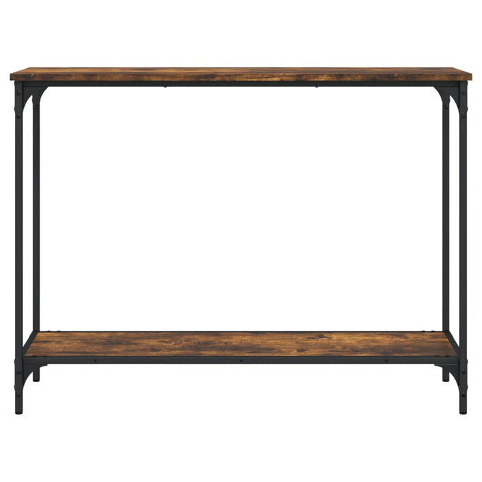 Măsuță consolă, stejar fumuriu, 101x30,5x75 cm, lemn prelucrat WALTI